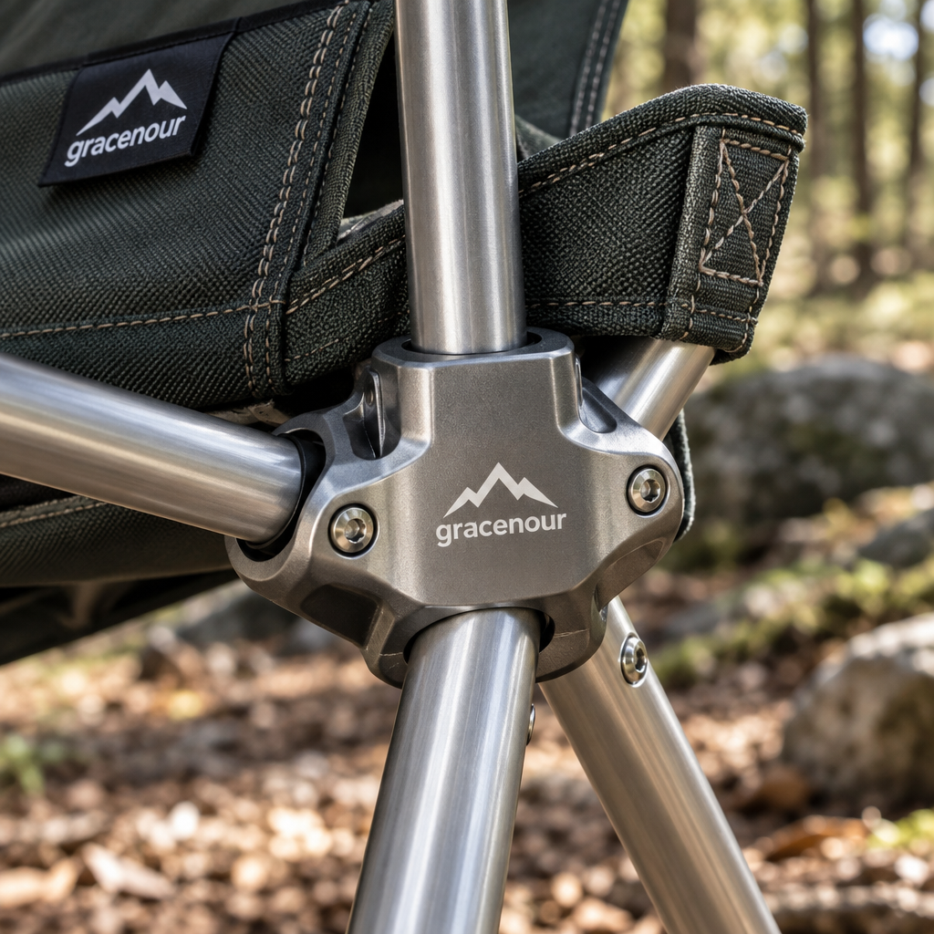 gracenour™ Professional Folding Chairs for Outdoor Camping and Backpacking