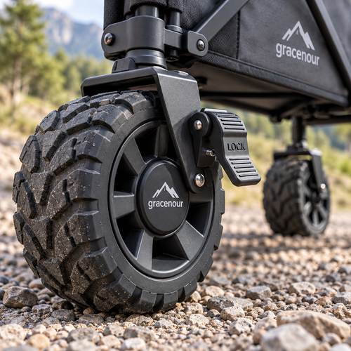 gracenour™ Outdoor Folding Camping Utility Wagon