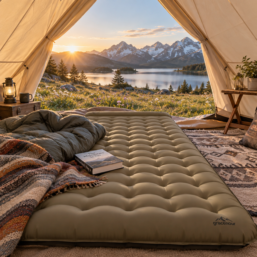 gracenour™ High-End Portable Outdoor Multifunctional Air Mattress