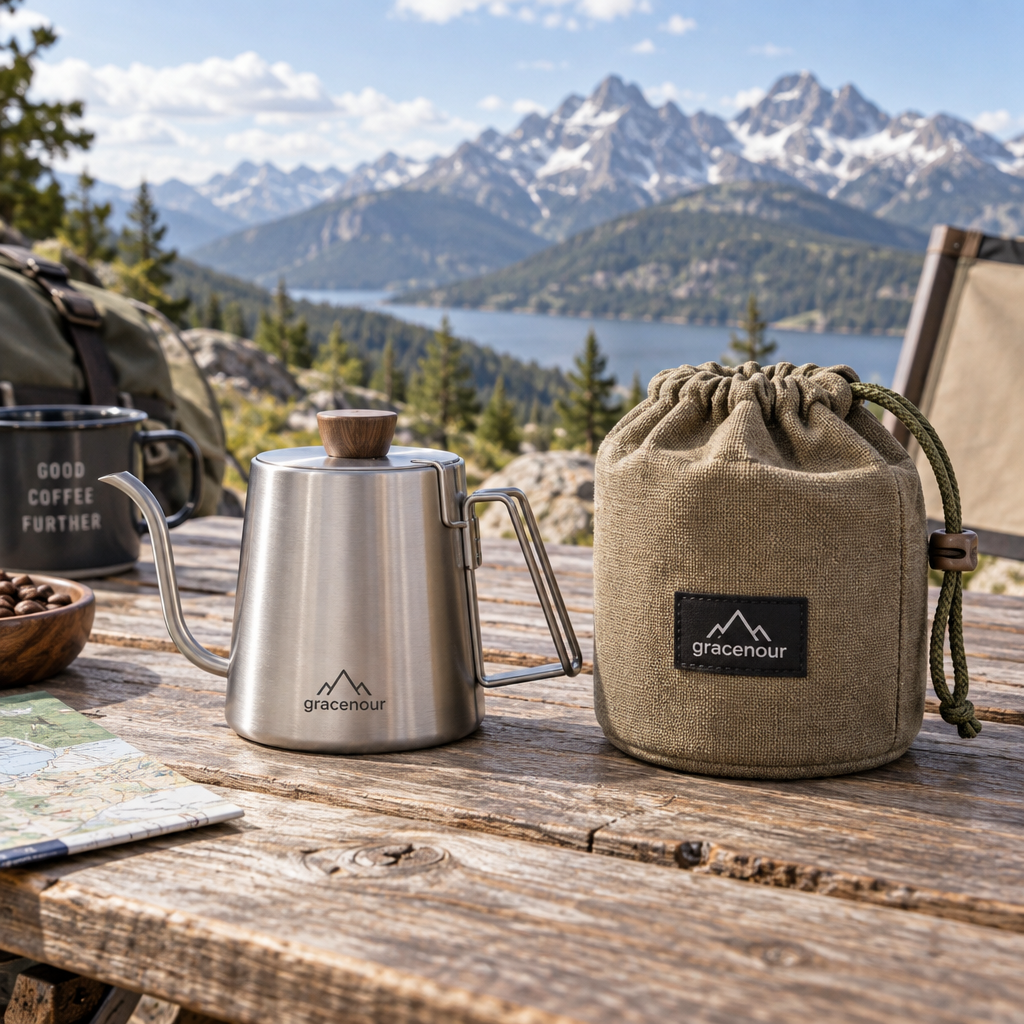 gracenour™ Portable Titanium Coffee Mug