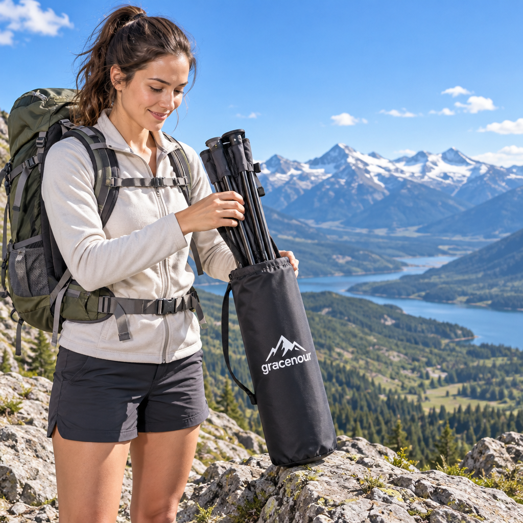 gracenour™ Professional Folding Chairs for Outdoor Camping and Backpacking